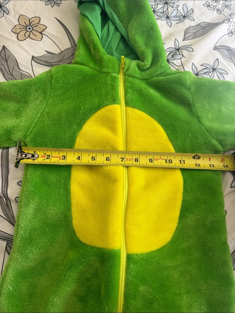 Green Aligator Plush One-Piece for Kids - Soft Hooded Jumpsuit